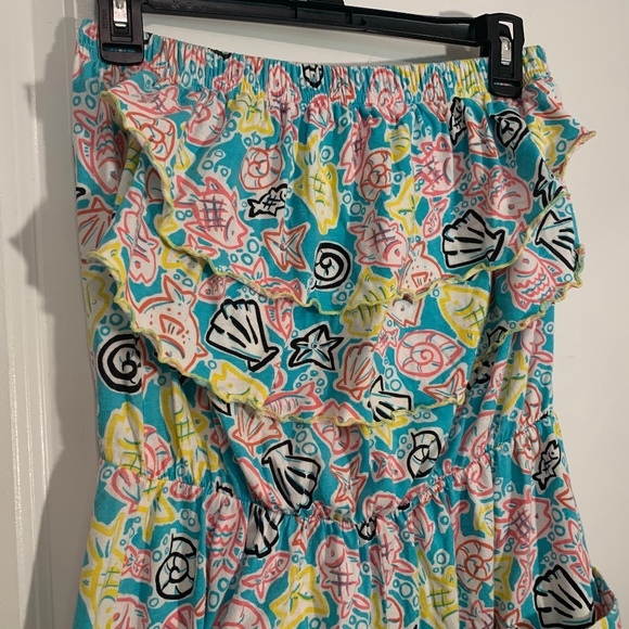 Strapless Short Romper - Picture 7 of 14